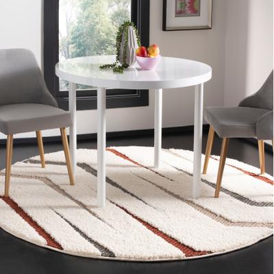 SAFAVIEH Santorini Shag Staka Abstract 1.2-inch Thick Rug