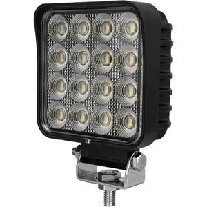 EinLicht Zusatzscheinwerfer Flood-Version, 12 V / 24 V, LED, 2.800 Lumen, 22 Watt, für Nahbereich, Arbeitsscheinwerfer