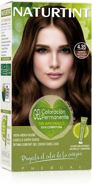 Naturtint Permanent Hair Color Gel, Ammonia-Free Dye 4.35 Intense