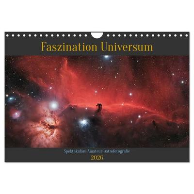 Faszination Universum (Wandkalender 2026 DIN A4 quer), CALVENDO Monatskalender