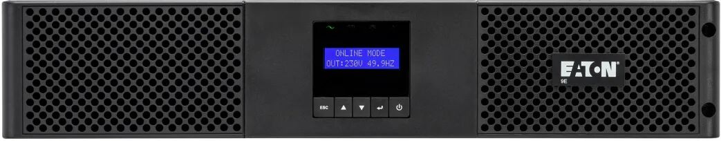 Eaton 9E3000IR gruppo di continuità (UPS) Doppia conversione (online) 3 kVA 2700 W 7 presa(e) AC [9E3000IR]
