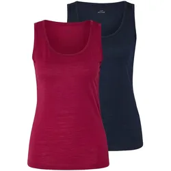 Tchibo - 2 Tops - Damen - Gr. S - dunkelblau