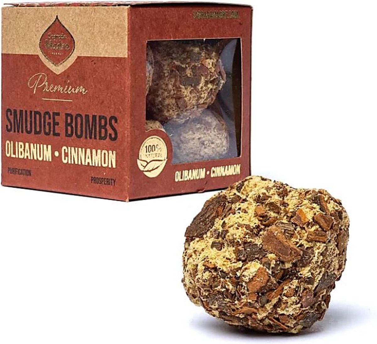 Sagrada Madre Smudge Bombs Olibanum Cinnamon 8 stuks