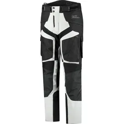 Rusty Stitches Cliff, Textilhose wasserdicht - Hellgrau/Schwarz - 4XL