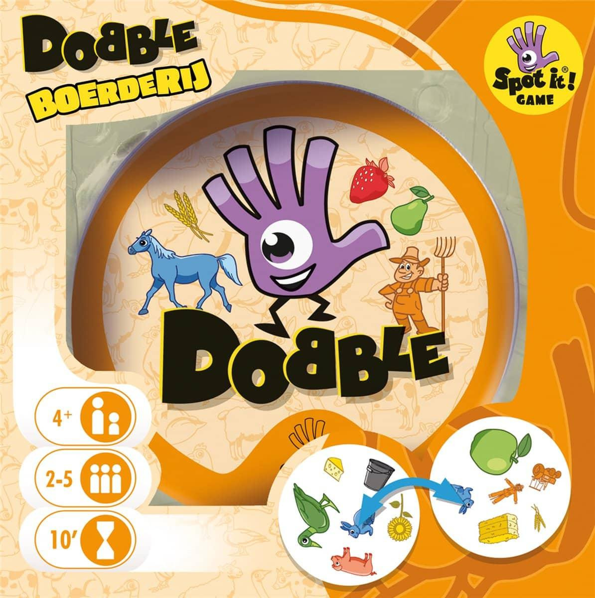Asmodee Dobble Boerderij kaartspel