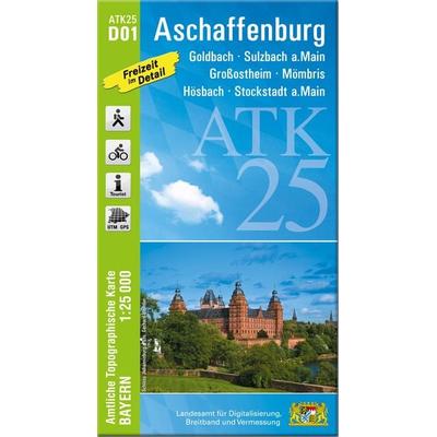 ATK25-D01 Aschaffenburg (Amtliche Topographische Karte 1:25000), Sonstige von , Landesamt für Digitalisierung, Breitband und Vermessung, Bayern,