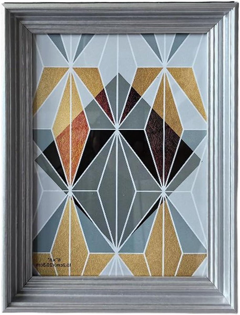Zilveren Fotolijst Kluis voor Verborgen Opslag van Waardevolle Spullen, 20 x 15 cm