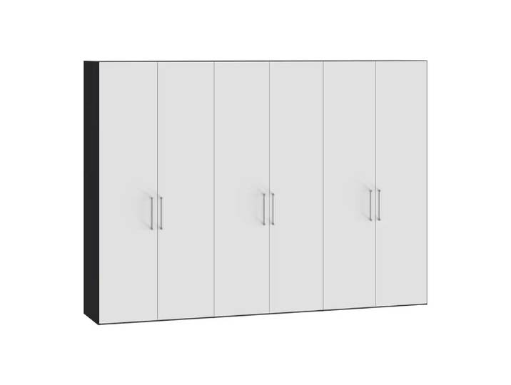 Drehtürenschrank Atlantis, Byyu, premiumweiss
