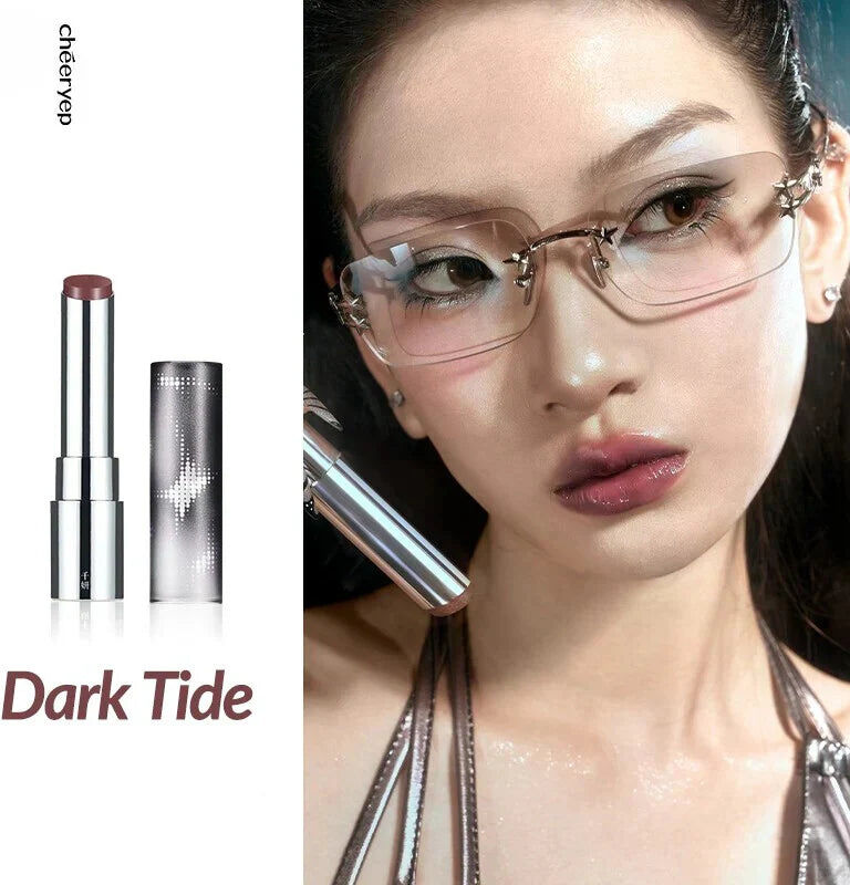 Glisten Cosmetics Dark Tide Crystal Glossy Rouge - Lip Gloss - Cheeryep
