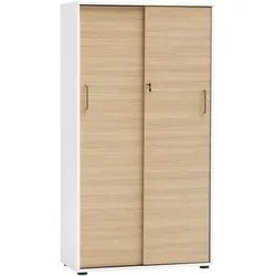 Möbelpartner Schiebetürenschrank »Metz« 4 OH weiß, 80.1x150x38.2 cm