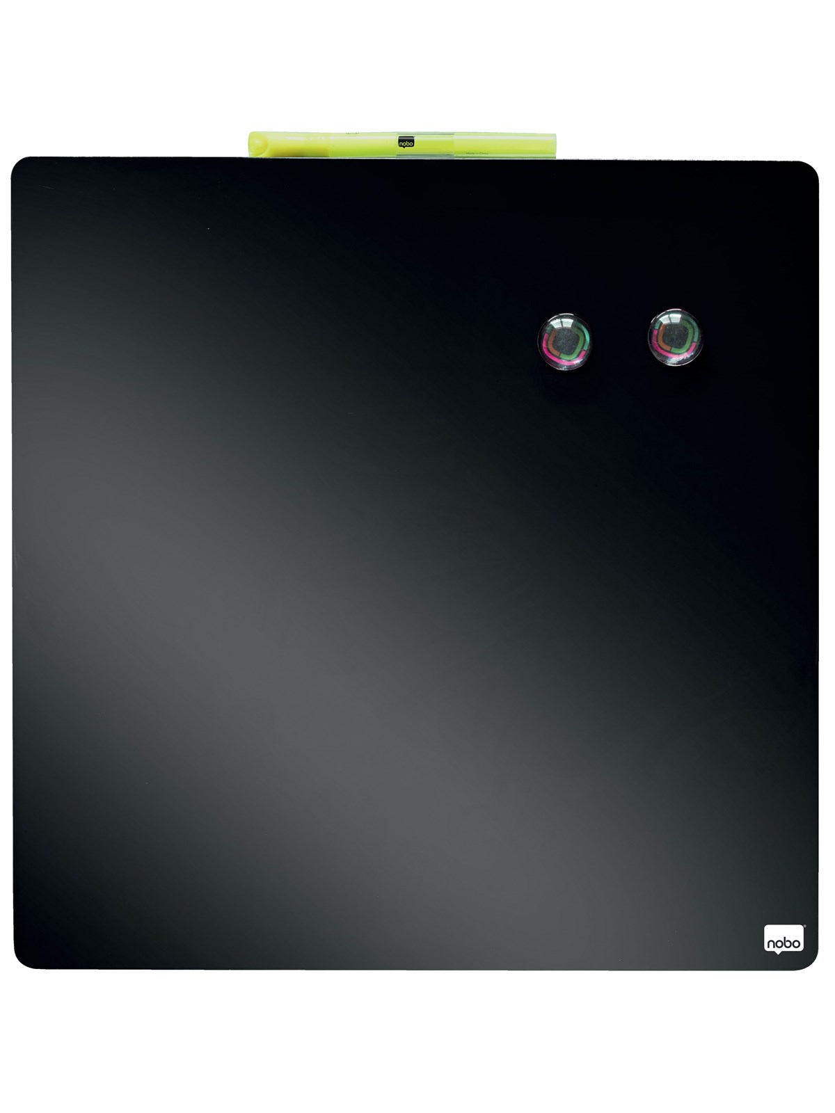 Nobo quadratisches Whiteboard 36 x 36cm Schwarz