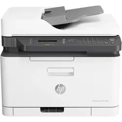 HP Color Laser MFP 179fnw (Laser, Farbe), Drucker, Weiss, Schwarz