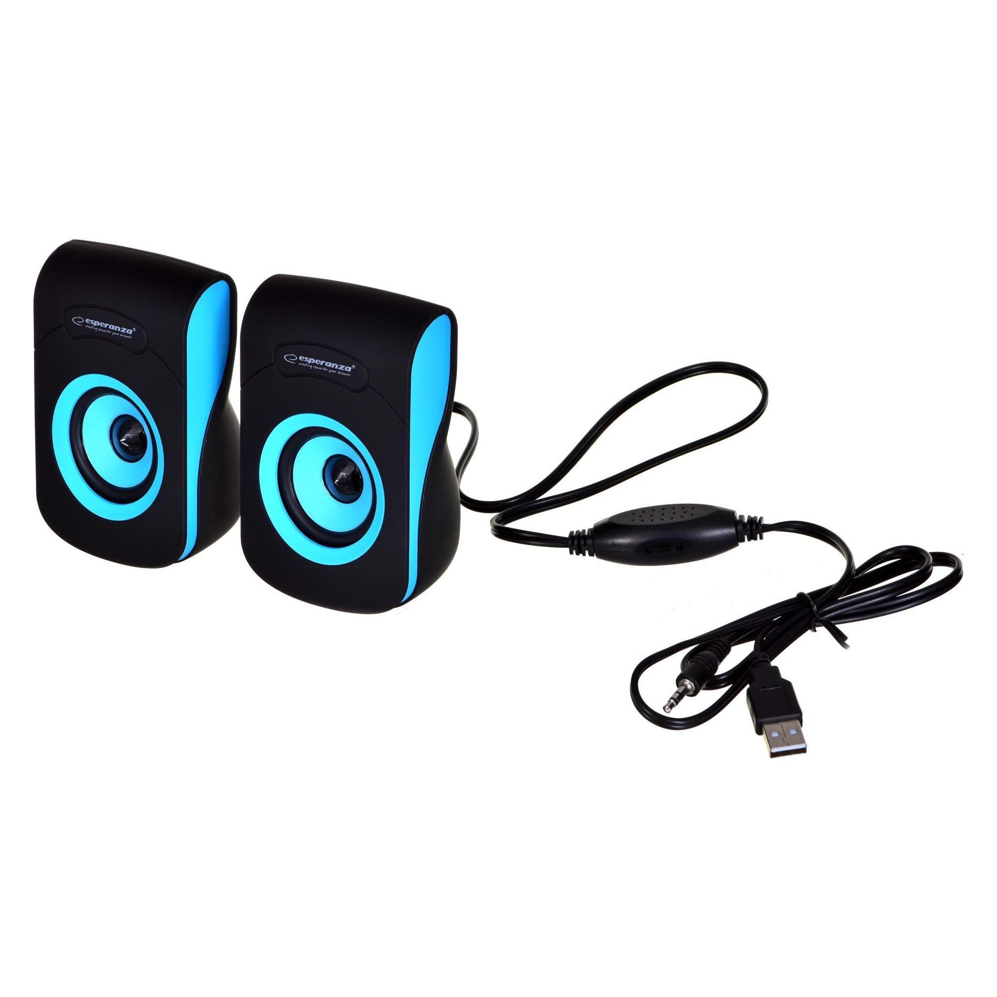Esperanza Flamenco 2.0, black / blue (EP140KB)