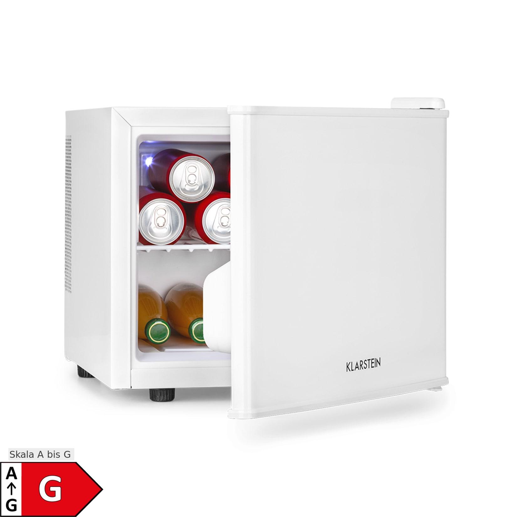 SecretHiding Mini-Kühlschrank 2 Ebenen 17Ltr. 26dB thermoelektrisch Weiß