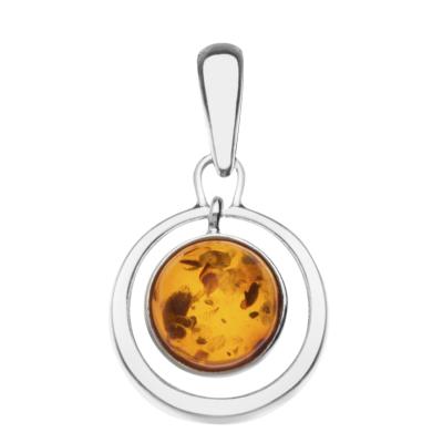 Kettenanhänger OSTSEE-SCHMUCK "Ostsee-Schmuck Anhänger Serana Anhänger Serana", weiß, Schmuckanhänger, Damen, 24x14mm, Silber 925 (Sterlingsilber), 1,6 g, Kettenanhänger