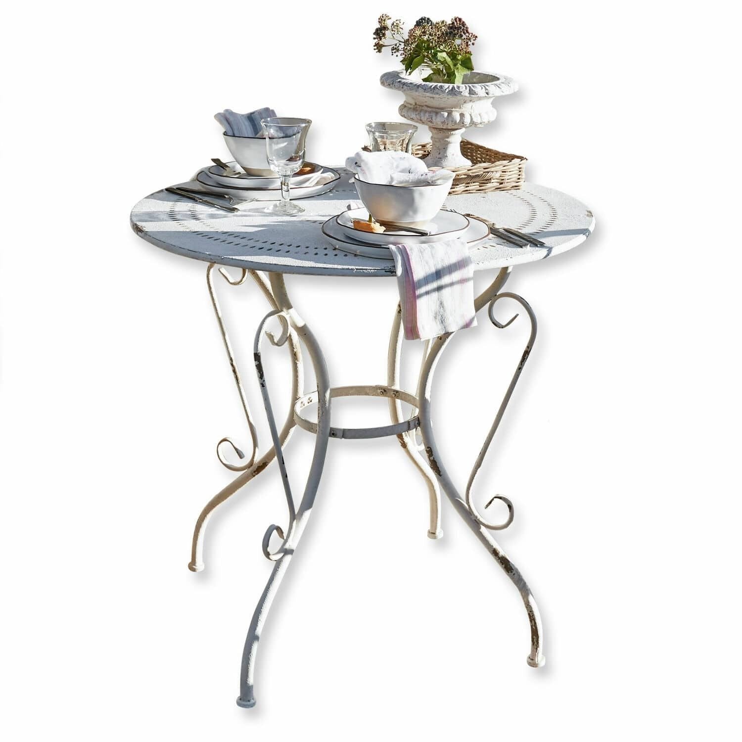 Loberon Tafel Aube antiekwit