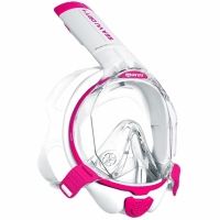 Mares Sea VU Dry+ - Schnorchelmaske - Gr. S-M - pink/white