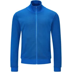 Safeguard,  ESD Sweatjacke mit Zipper, königsblau, M, Comfort-Fit (M)