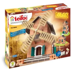 teifoc Steinbaukästen Solar-Haus-Windmühle