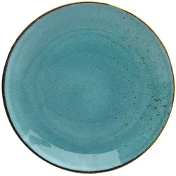 Speiseteller NATURE COLLECTION (DH 27x3,50 cm) - türkis - DH 27x3,50 cm