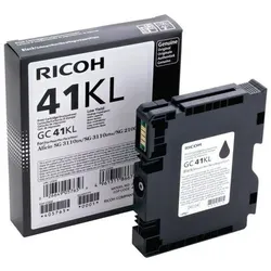 Ricoh Original Type GC 41KL Druckerpatrone schwarz 600 Seiten (405765) für 2100N, 3110DN/DNw/SFNw, 3100SNw, 3120B SFNw