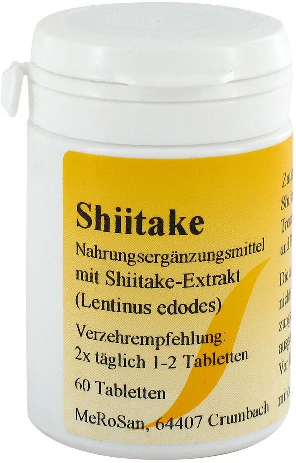 Shiitake Tabletten