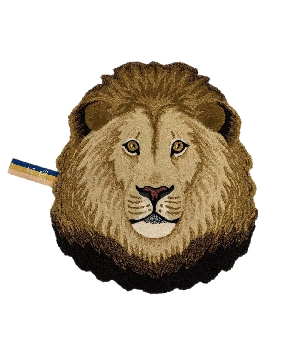 Doing Goods Ari Lion head vloerkleed - Wol en katoen - L