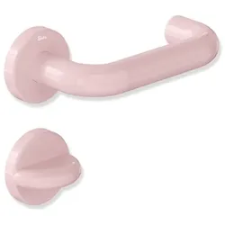 BarbieTM x HEWI Frei-Besetzt-Garnitur B111.003 Türstärke 28bis38mm, m.Notöffnung, rosa