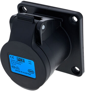 PCE 313-6x Mount 16A 3pol 230V F Schwarz