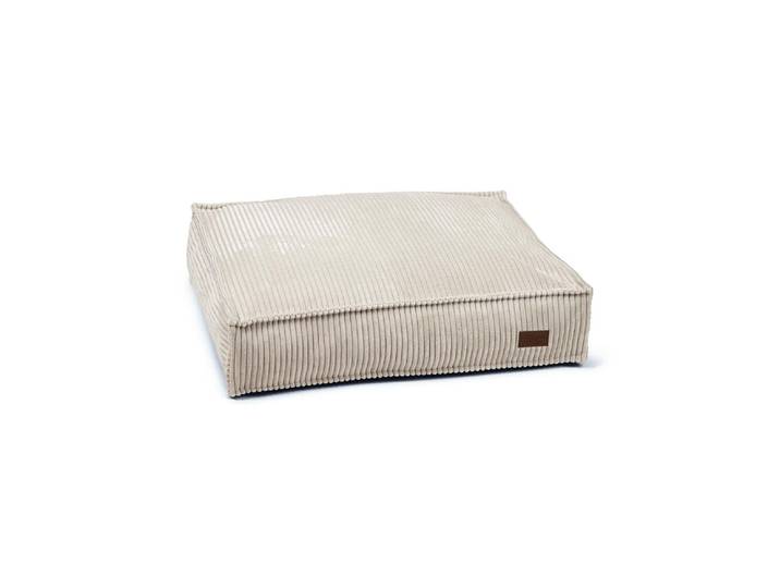 Tierbett DESIGNED BY LOTTE Ribbed Hellgrau 70x55X15cm , grau, B/H/L: 70cm x 15cm x 55cm, Tierbetten, Tierbett