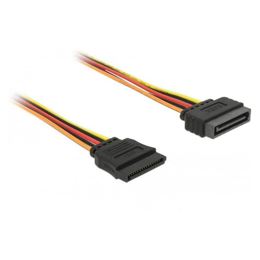 Delock SATA Stromverlängerungskabel (100 cm, SATA) (60133)