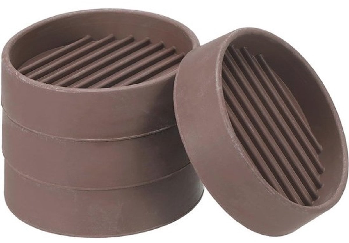 Set van 4 antislip rubberen meubelpads - Vloerbeschermers voor meubels