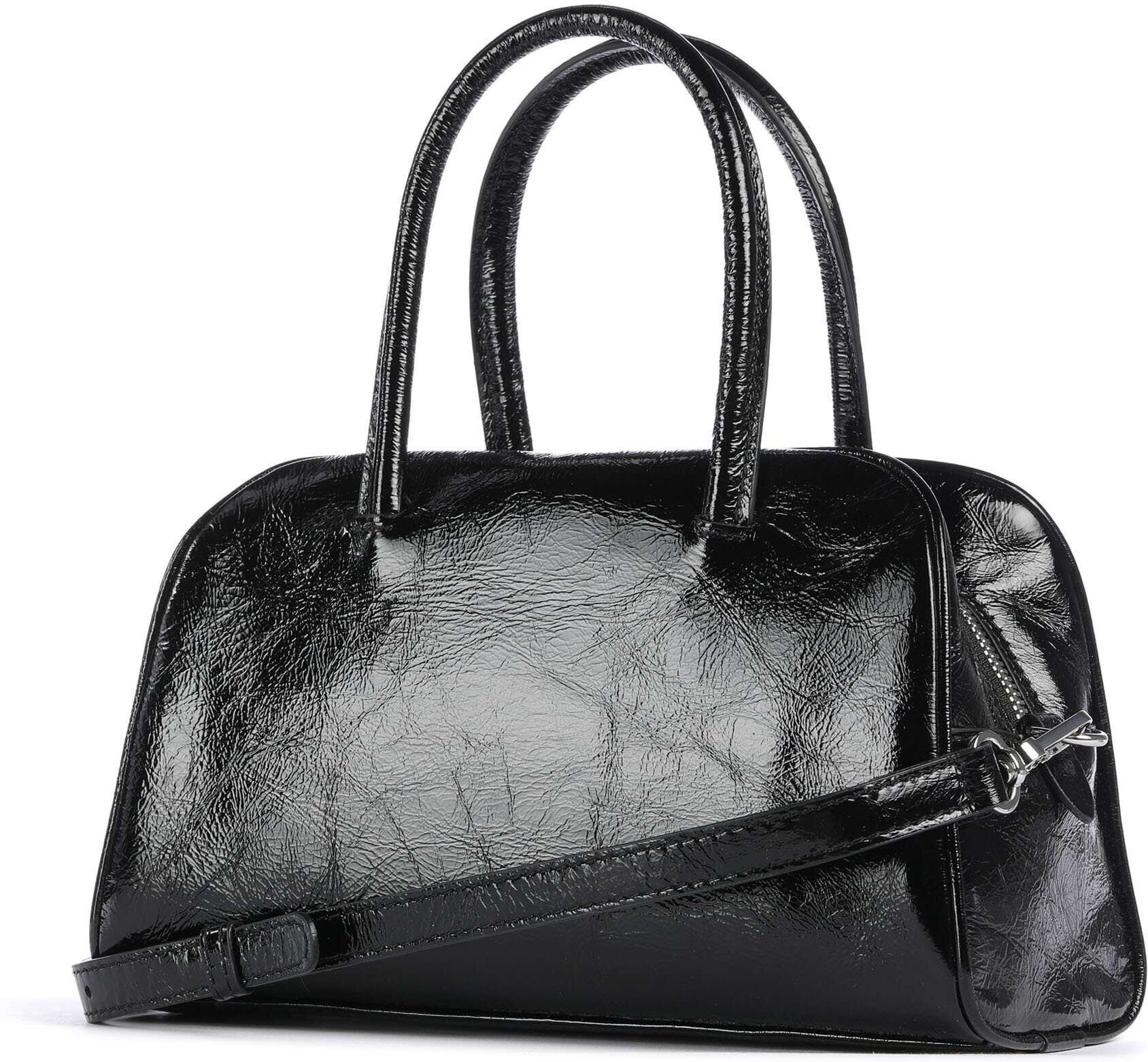 Abro Venice Amara Handtasche aus Leder, schwarz