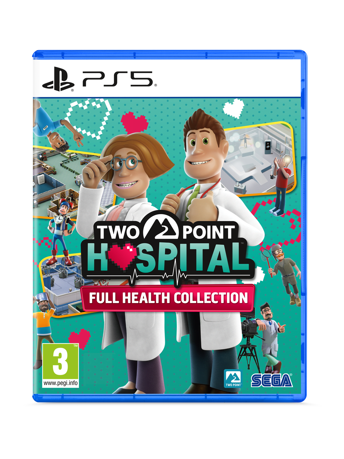 Two Point Hospital - Full Health Collection - Sony PlayStation 5 - Simulation - PEGI 3