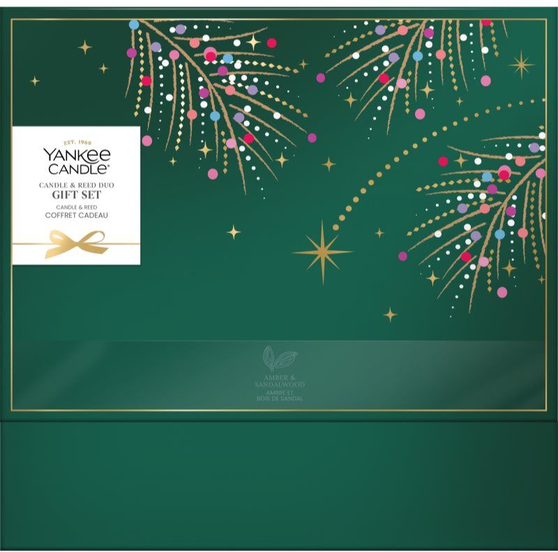 Yankee Candle Christmas Collection 2026 Candle & Reed Duo coffret cadeau de Noël