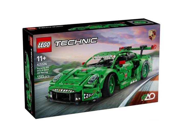 LEGO Technic Voiture Porshe 911 GT3 R Rexy AO Racing 42224 LEGO