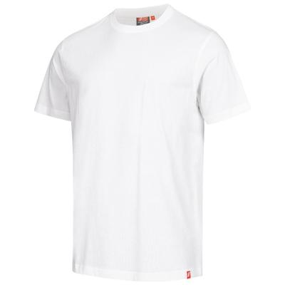 AS Arbeitsschutz Nitras Motion Tex Light T-Shirt | Gr. S | Single-Jersey | weiß