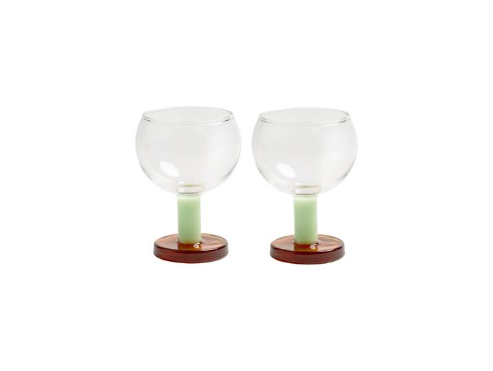 & klevering - Verre à pied Cantine - Orange - Verre borosilicaté