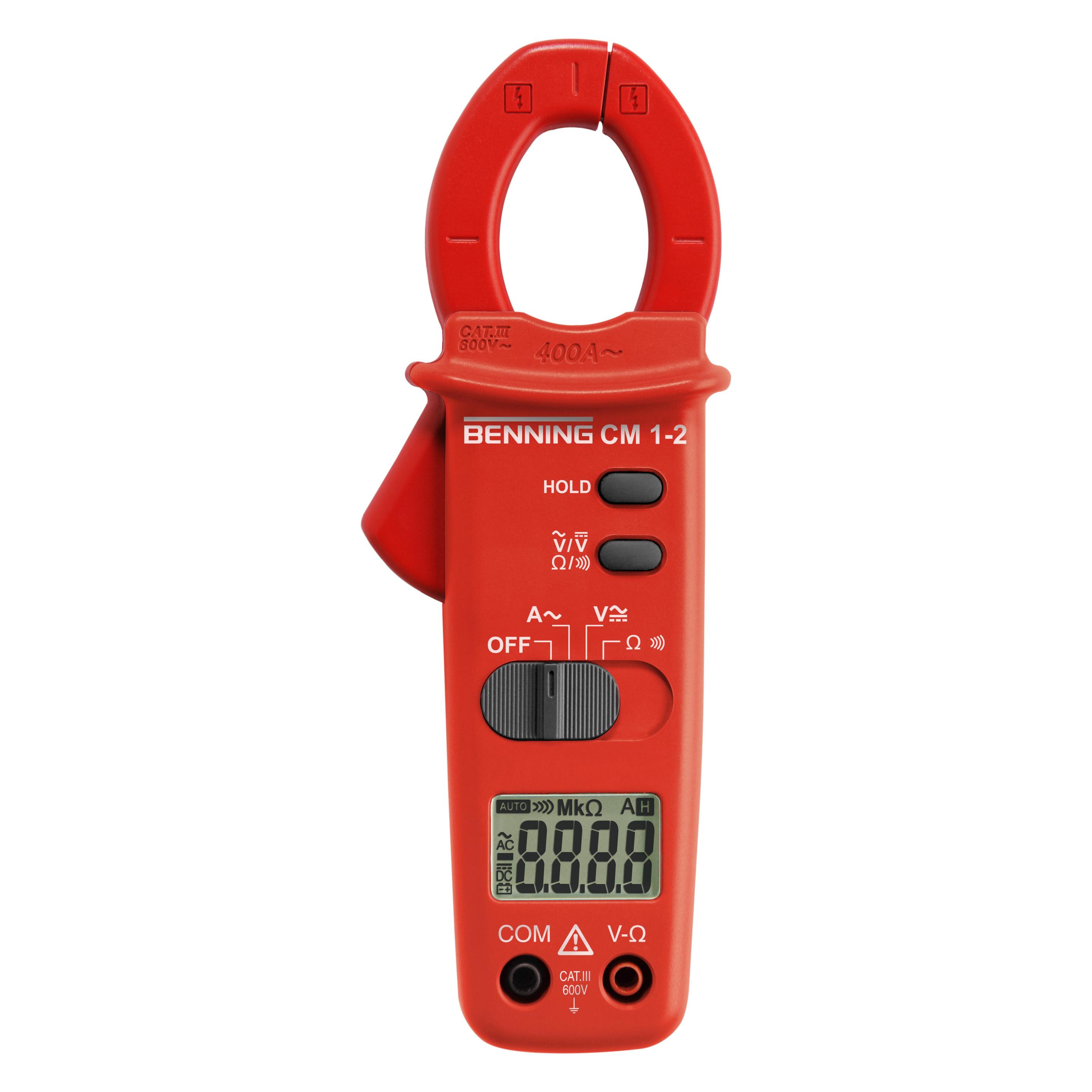 Benning Stromzange, Hand-Multimeter di (CAT III 600V, Hand-Multimeter) (44062)
