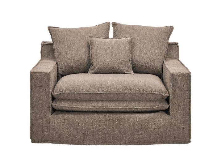 Livetastic Sessel, Braun, Kunststoff, Füllung: Polyester, Federn, 129x92x105 cm, Wohnzimmer, Sessel, Sonstige Sessel