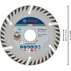 BOSCH Diamant-Trennscheibe Standard for Universal