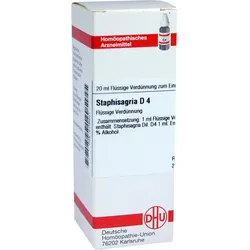 Staphisagria D 4 20 ML
