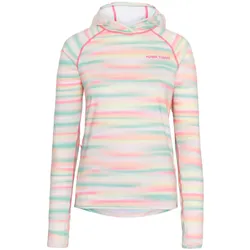 Kari Traa, Damen, Funktionsshirt, Sanne Sunshirt (XL), Mehrfarbig, Blau, Rosa