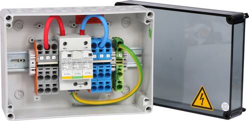 Citel 158111 GAK1.K3x16.K1x16.51VG-12 Überspannungsschutz-Anschlusskasten Überspannungsschutz für: Photovoltaik-Anlage 60 kA 1St.