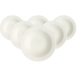 Villeroy & Boch Multipack Royal Salatschale - 6 Stück, Schüssel + Schale, Weiss