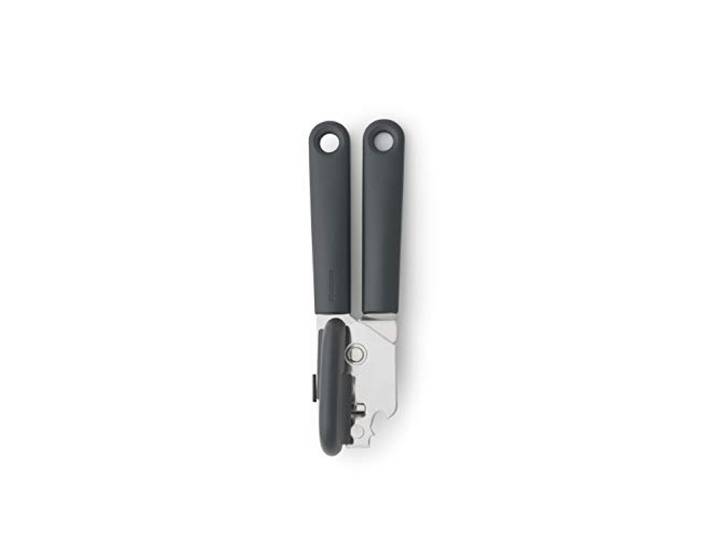 Brabantia Tasty+ Blikopener plus Flesopener - Dark Grey