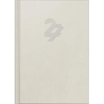 Buchkalender Mod. Chefplaner 2027 Grey, A5, Kunstleder