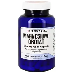 MAGNESIUMOROTAT 550 mg GPH Kapseln 90 St