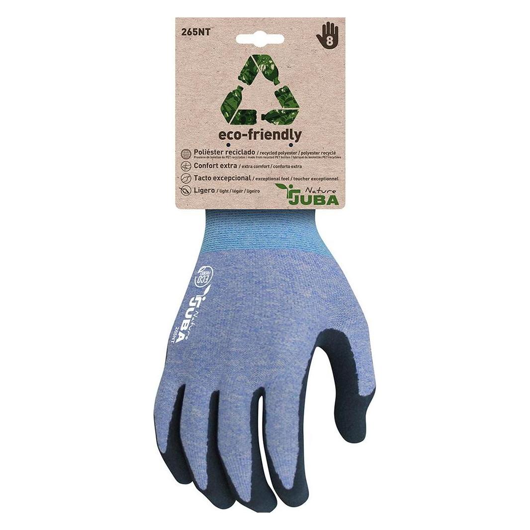 Juba Polyester/Spandex-Handschuh mit sandfarbener Latex-Handfläche, s-06 (6) (32685426)