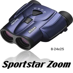 Nikon 8-24×25 Sportstar Zoom Dunkelblau Fernglas